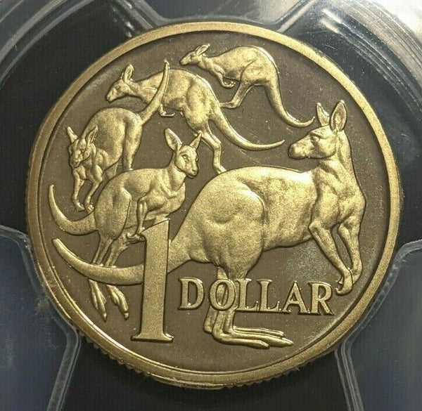 1985 Proof One Dollar $1 Australia PCGS PR69DCAM FDC UNC #1731