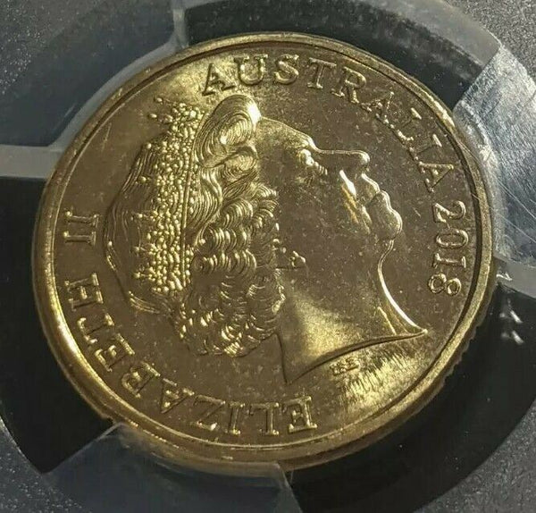 2018 Two Dollar $2 4th Portrait  Australia PCGS MS66 GEM UNC #1732