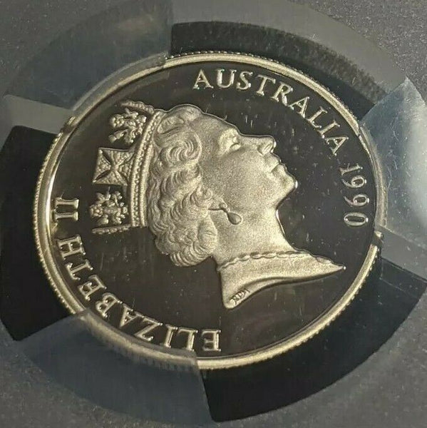 1990 Proof Five Cent 5c Australia PCGS PR70DCAM FDC UNC #1699