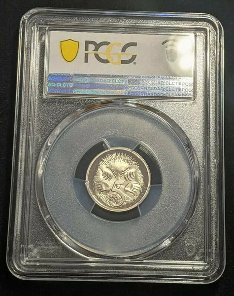 1988 Proof Five Cent 5c Australia PCGS PR70DCAM FDC UNC #1700