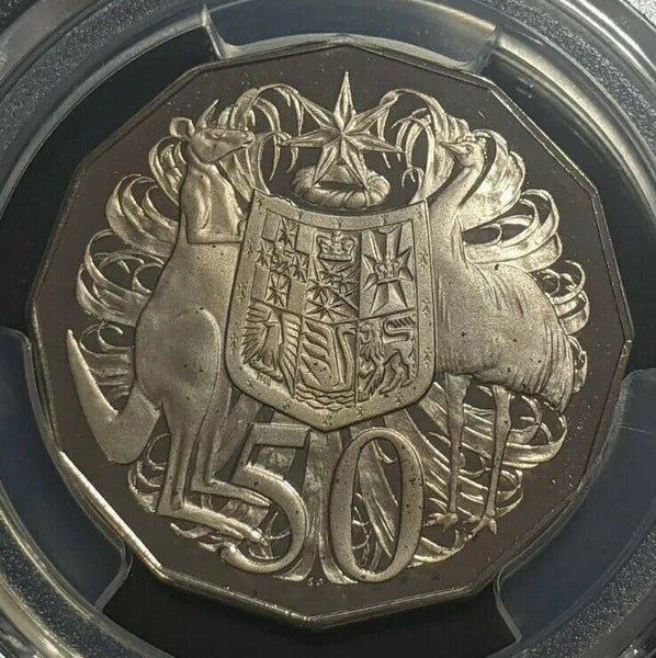 1974 Proof Fifty Cent 50c Australia PCGS PR67DCAM FDC UNC #1714