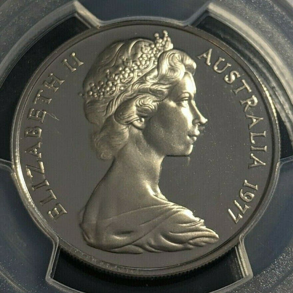 1977 Proof Twenty Cent 20c Australia PCGS PR69DCAM FDC UNC #1772