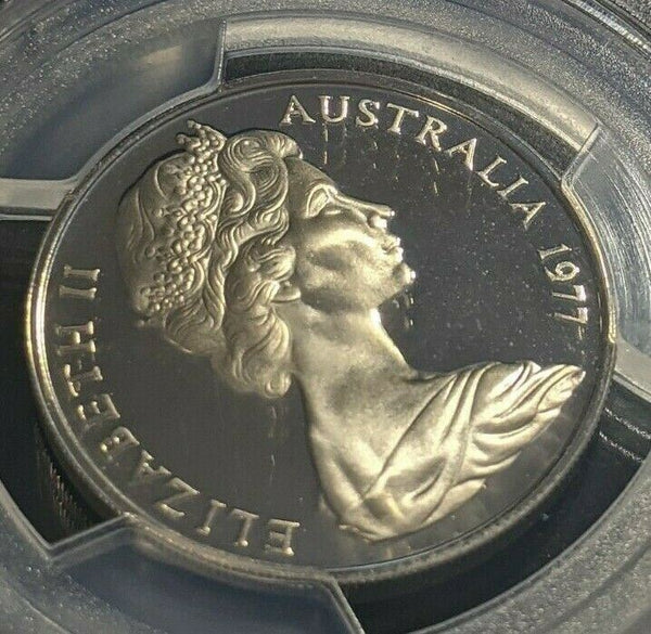 1977 Proof Twenty Cent 20c Australia PCGS PR69DCAM FDC UNC #1772