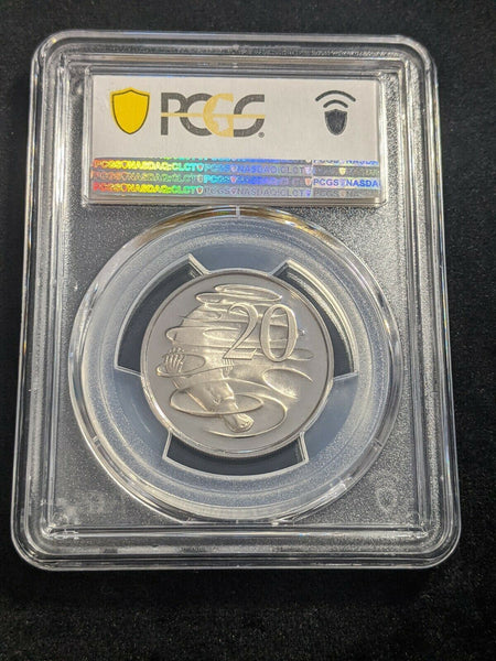1977 Proof Twenty Cent 20c Australia PCGS PR69DCAM FDC UNC #1772