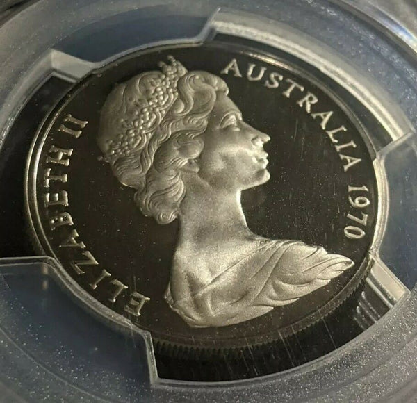 1970 Proof Twenty Cent 20c Australia PCGS PR69DCAM FDC UNC #1791