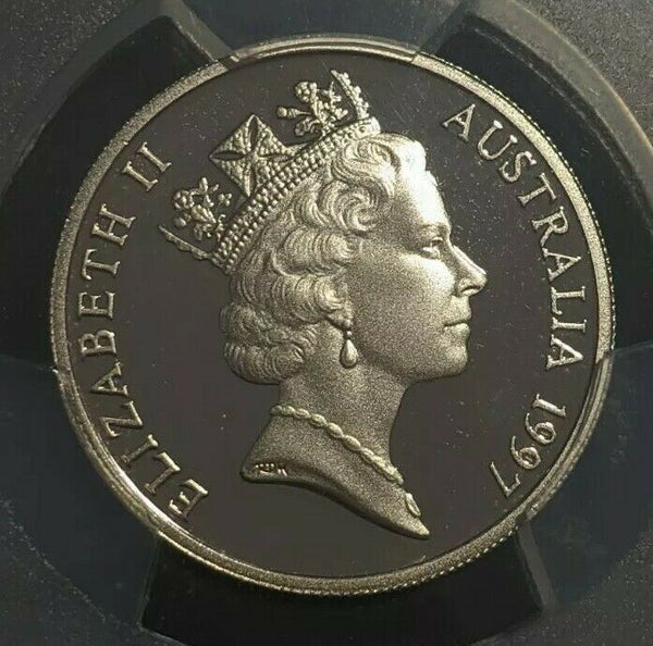 1997 Proof Ten Cent 10c Australia PCGS PR70DCAM FDC UNC MAC FINEST UHCam #1790
