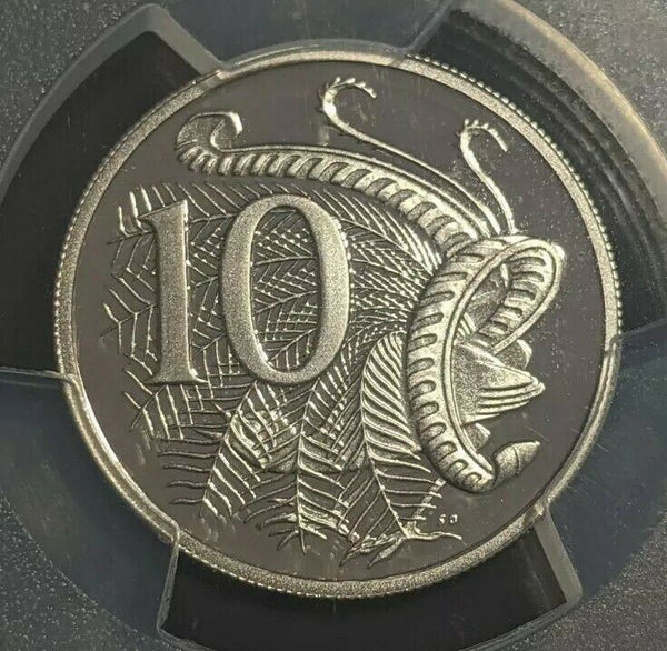 1997 Proof Ten Cent 10c Australia PCGS PR70DCAM FDC UNC MAC FINEST UHCam #1790