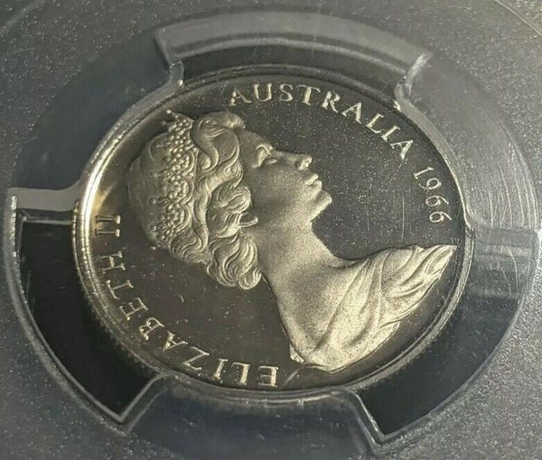 1966 Proof Five Cent 5c Australia PCGS PR69DCAM FDC UNC #1808