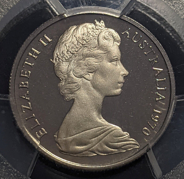 1970 Proof Five Cent 5c Australia PCGS PR69DCAM FDC UNC #1840