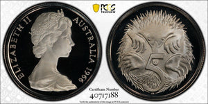 1966 Proof Five Cent 5c Australia PCGS PR69DCAM FDC UNC #1839