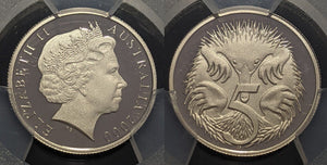 2000 Proof Five Cent 5c Australia PCGS PR70DCAM FDC UNC #1847