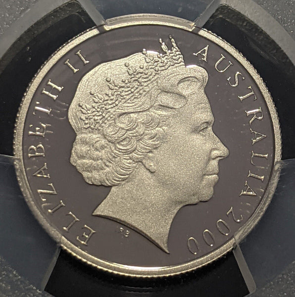 2000 Proof Five Cent 5c Australia PCGS PR70DCAM FDC UNC #1847