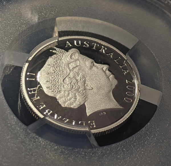2000 Proof Five Cent 5c Australia PCGS PR70DCAM FDC UNC #1847