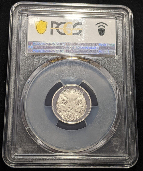 2000 Proof Five Cent 5c Australia PCGS PR70DCAM FDC UNC #1847