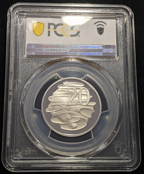 2019 Proof Twenty Cent 20c Australia PCGS PR70DCAM FDC UNC #1849