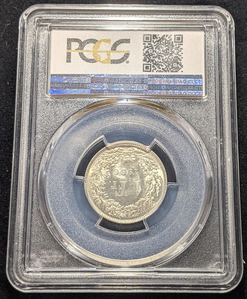 Switzerland 1966 B 1 Franc PCGS MS65 GEM UNC KM# 24 #1865