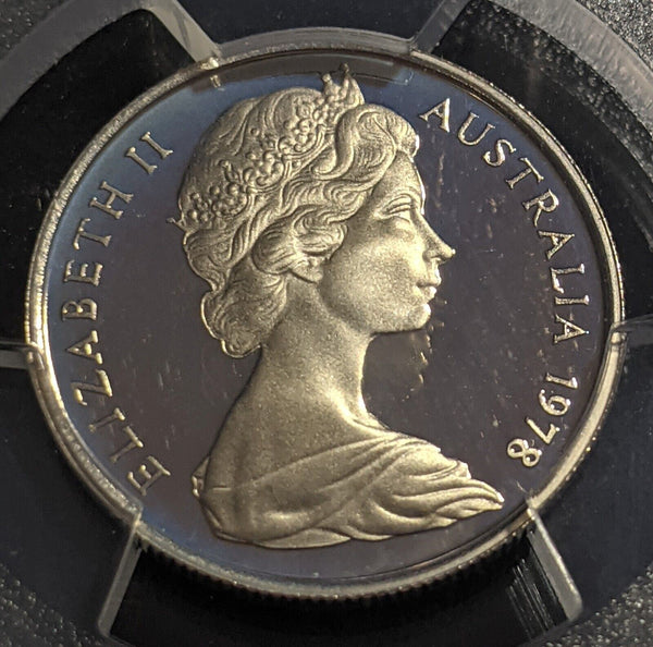 1978 Proof Five Cent 5c Australia PCGS PR69DCAM FDC UNC #1911