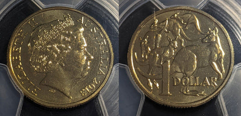 2013 One Dollar $1 Australia PCGS MS66 GEM UNC #1926