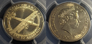 2019 One Dollar $1 The Great Air Race - Blackburn Kangaroo PCGS MS67 GEM UNC