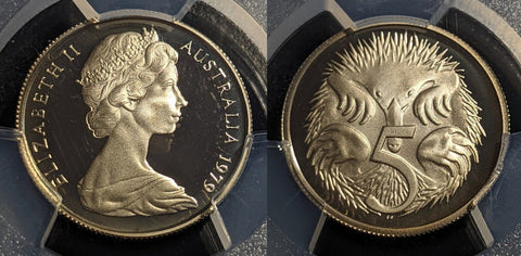1979 Proof Five Cent 5c Australia PCGS PR69DCAM FDC UNC #1944