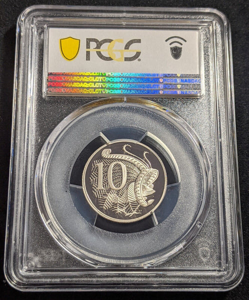 2008 Proof Ten Cent 10c Australia PCGS PR70DCAM FDC UNC #1943