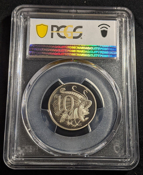 1979 Proof Ten Cent 10c Australia PCGS PR69DCAM FDC UNC #1951