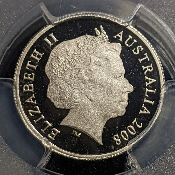 2008 Proof Five Cent 5c Australia PCGS PR70DCAM FDC UNC #1954