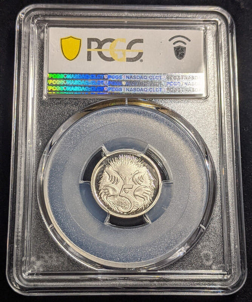 2008 Proof Five Cent 5c Australia PCGS PR70DCAM FDC UNC #1954