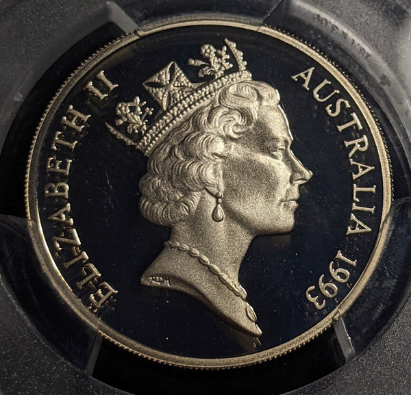 1993 Proof Twenty Cent 20c Australia PCGS PR69DCAM FDC UNC #1961