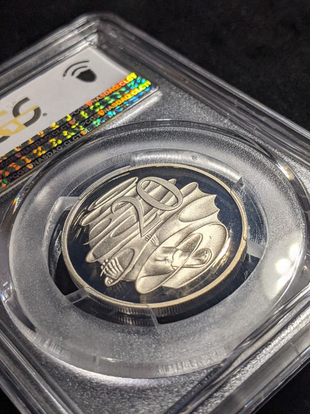 1993 Proof Twenty Cent 20c Australia PCGS PR69DCAM FDC UNC #1961