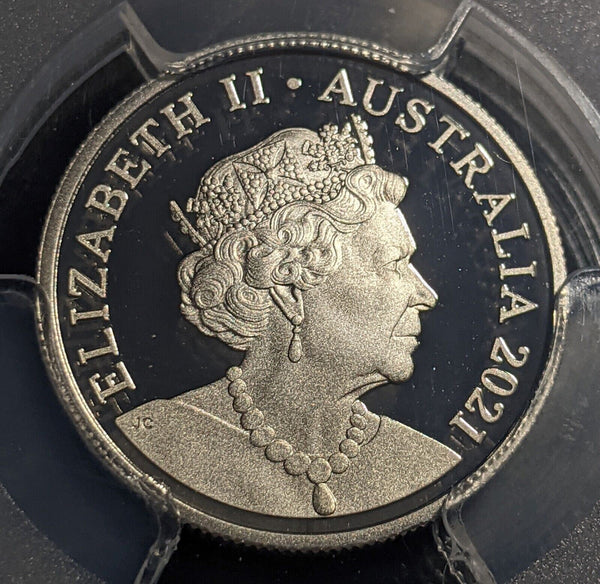 2021 Proof Five Cent 5c Australia PCGS PR70DCAM FDC UNC #2000