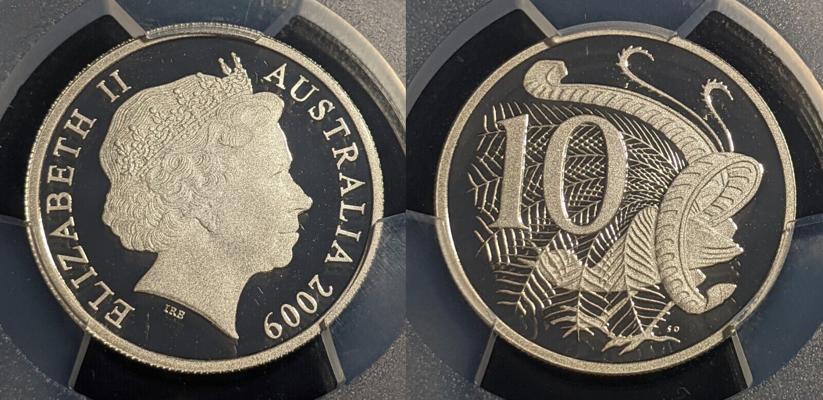 2009 Proof Ten Cent 10c  Australia PCGS PR70DCAM FDC UNC #2009