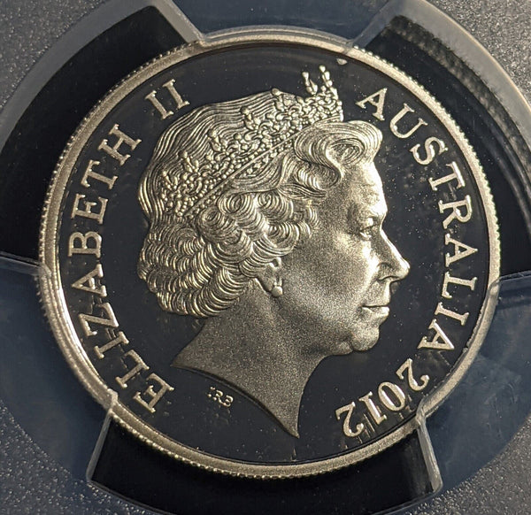 2012 Proof Ten Cent 10c Australia PCGS PR70DCAM FDC UNC #2010