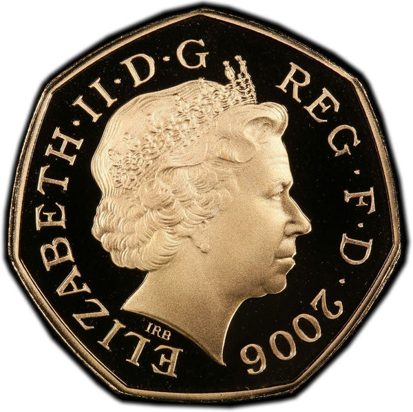 Great Britain 2006 Proof 50p S-H16 VC-Heroism Au PCGS PR69DCAM FDC UNC #2036
