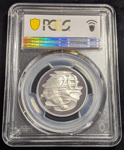 2021 Proof Twenty Cent 20c Australia PCGS PR69DCAM FDC UNC #2067