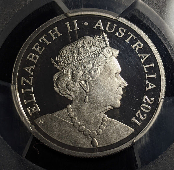 2021 Proof Ten Cent 10c Australia PCGS PR70DCAM FDC UNC #2072