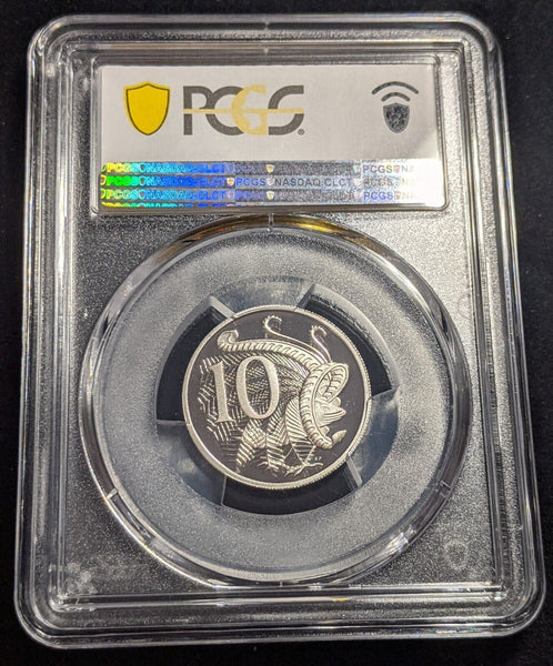 2021 Proof Ten Cent 10c Australia PCGS PR70DCAM FDC UNC #2072