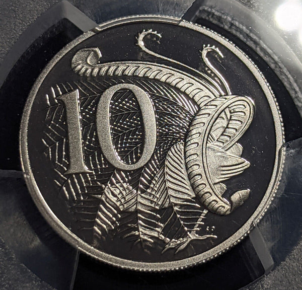 2021 Proof Ten Cent 10c Australia PCGS PR70DCAM FDC UNC #2072