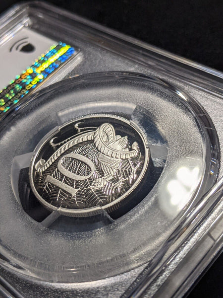 2021 Proof Ten Cent 10c Australia PCGS PR70DCAM FDC UNC #2072