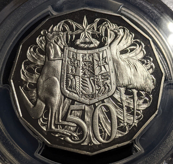 2021 Proof Fifty Cent 50c PCGS PR70DCAM FDC UNC #2071