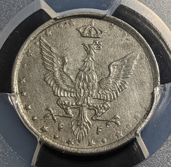 Poland 1917 F 10 Fenigow Legend far from Rim PCGS AU58 aUNC Y# 6 #1983