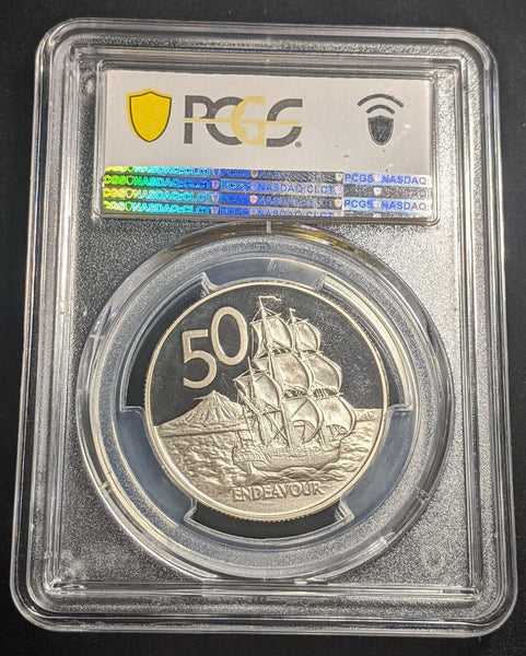 New Zealand 2003 Proof Fifty Cent 50c PCGS PR69DCAM FDC UNC POP 1/0 #2080