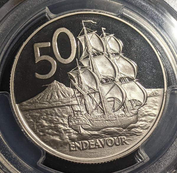 New Zealand 2003 Proof Fifty Cent 50c PCGS PR69DCAM FDC UNC POP 1/0 #2080