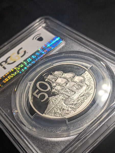 New Zealand 2003 Proof Fifty Cent 50c PCGS PR69DCAM FDC UNC POP 1/0 #2080
