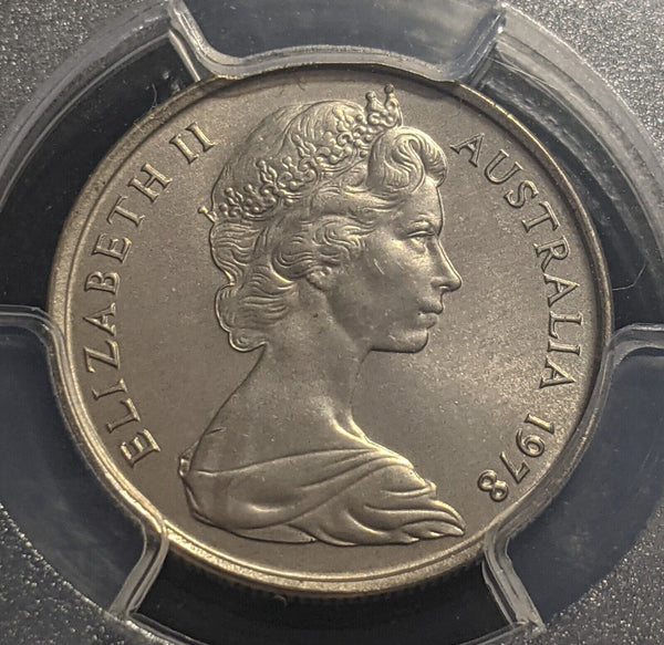 1978 Five Cent 5c Australia PCGS MS66 GEM UNC #2097