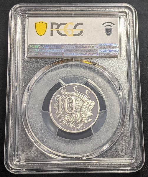 2021 Proof Ten Cent 10c Australia PCGS PR70DCAM FDC UNC #2098
