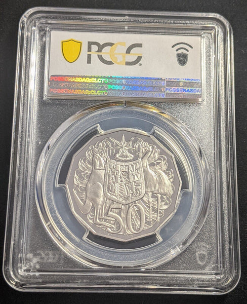 2021 Proof Fifty Cent 50c Australia PCGS PR70DCAM FDC UNC #2103