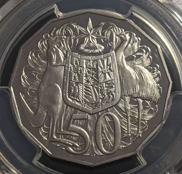 2021 Proof Fifty Cent 50c Australia PCGS PR70DCAM FDC UNC #2103