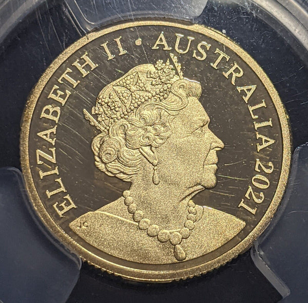 2021 Proof One Dollar $1 P Pavlova GACH Australia PCGS PR70DCAM FDC UNC #2121