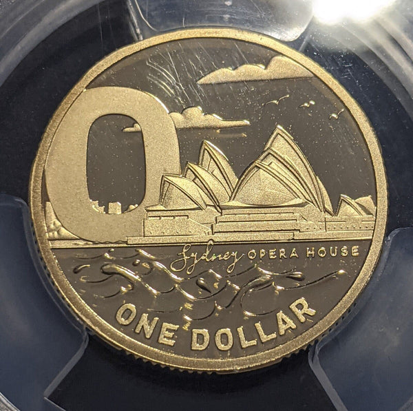 2021 Proof One Dollar $1 O Opera House GACH Australia PCGS PR70DCAM FDC #2123